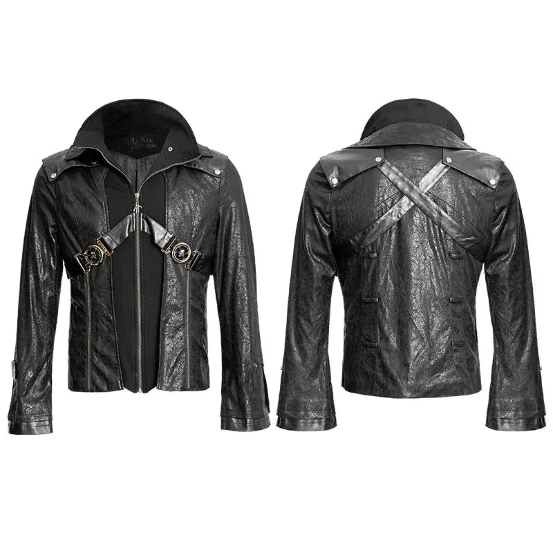 Модная короткая куртка унисекс Kera Streampunk Готическая Kei Y254|jacket coat|coat fashionfashion coat |