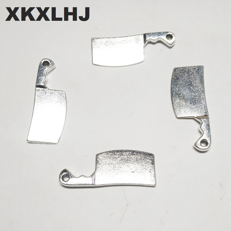 XKXLHJ 15pcs Charms kitchen knife tool 23*9mm Tibetan Silver Plated Pendants Antique Jewelry Making DIY Handmade Craft | Украшения и