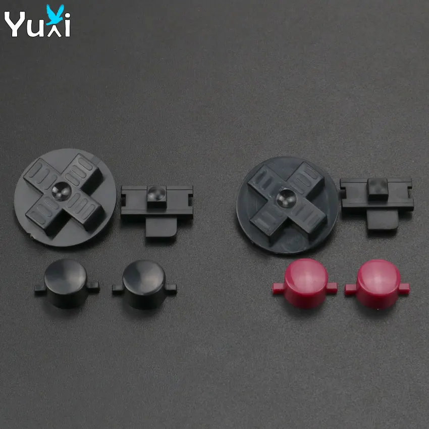 YuXi сменные кнопки для Gameboy классический ГБ клавиатуры для GB DMG DIY для Gameboy A B кнопки D-pad