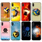 Чехол из ТПУ для iphone 5 5s se 6 6s 7 8 plus x 10, силиконовый чехол для iphone XR XS 11 pro MAX, чехол для огня, волейбола, спортивной воды