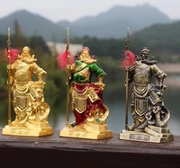 top cool home office shop car money drawing martial god of wealth guan gong guan di feng shui statue safe talisman protection