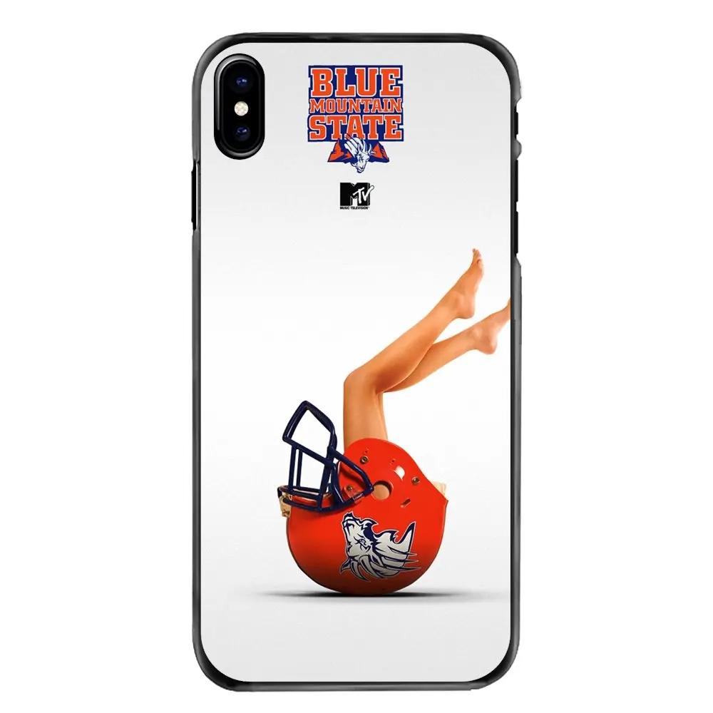Для iPhone 4 4S 5 5S 5C SE 6 6S 7 8 Plus X XR XS Max iPod Touch Аксессуары для кожи BMS Blue Mountain State логотип