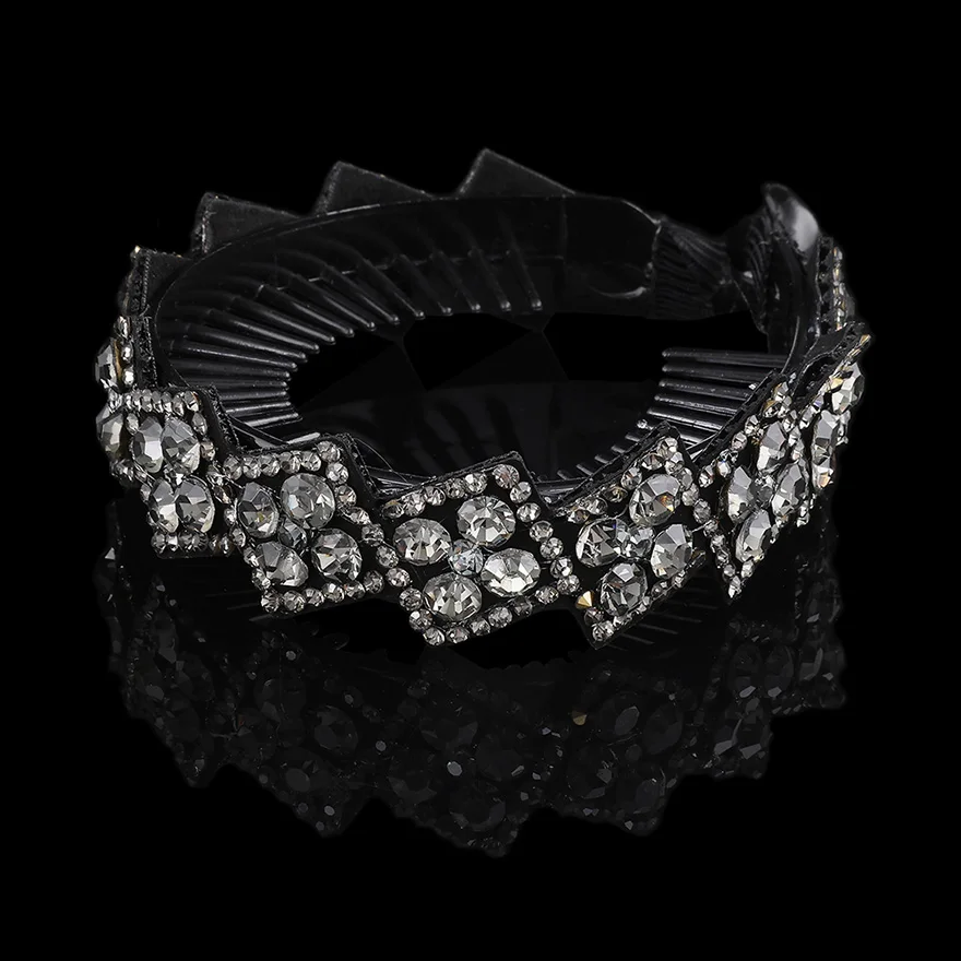 Полимерные Стразы Molans зажимы для птичьего гнезда нестандартные круглые заколки волос девочек квадратные