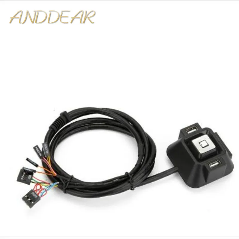 Корейский стиль Настольный ПК Пульт дистанционного управления перезапуск