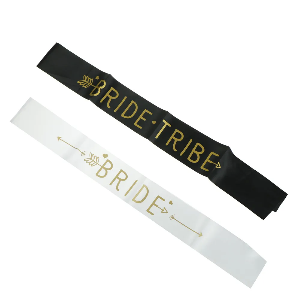 С надписью &quotBride To Be&quot надпись Bride Tribe створки девичник девочек ночные вечерние