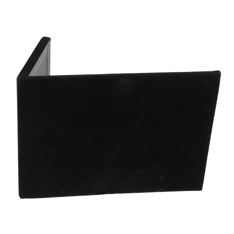 Velvet Display Stand 30 Pair Earring Standcolor Jewelery: Black