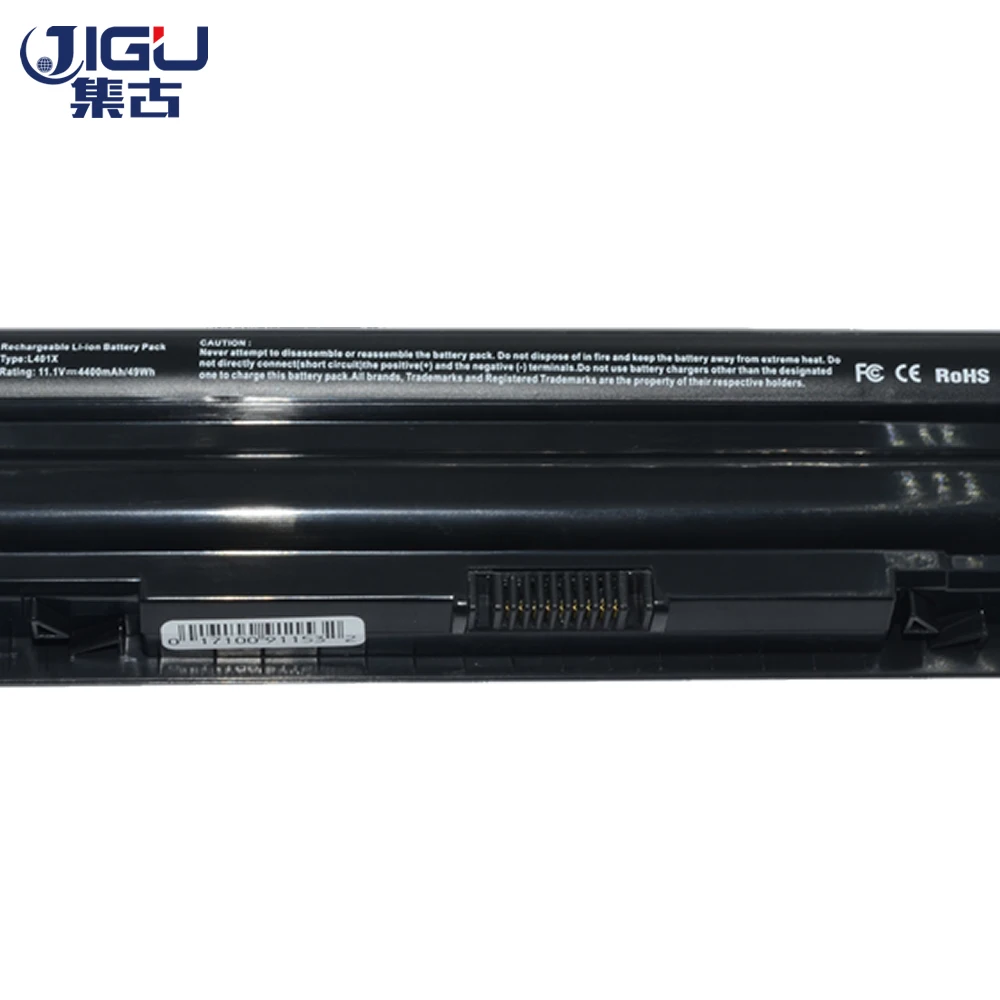 JIGU черный 6 ячейный Аккумулятор для ноутбука DELL 12 1123 312 1127 J70W7 JWPHF R795X WHXY3 XPS 14 15 17 14D