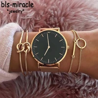 bls miracle vintage gold color twisted bracelets bangles for women fashion round multilayer charm bracelets boho jewelry ba 200