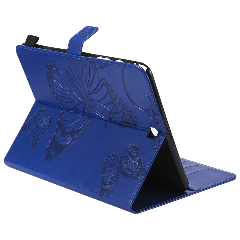 Wekays для samsung Tab A 9,7 T550 мультфильм бабочка кожаный чехол Funda для samsung Galaxy Tab A 9," T550 T555 чехол для планшета