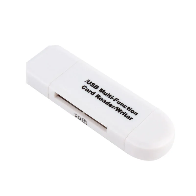 2 в 1 USB OTG кард-ридер флеш-накопитель высокоскоростной USB2.0 Универсальный TF/SD карта