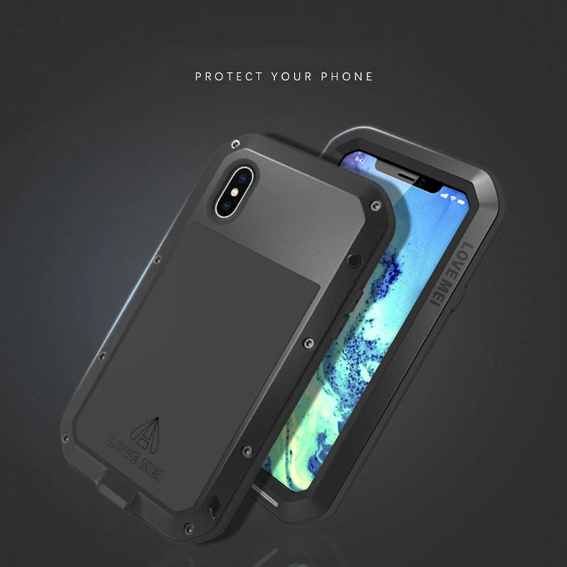 5 8-дюймовый Металлический Три анти-мобильного телефона чехол для iPhone X/XS ретро