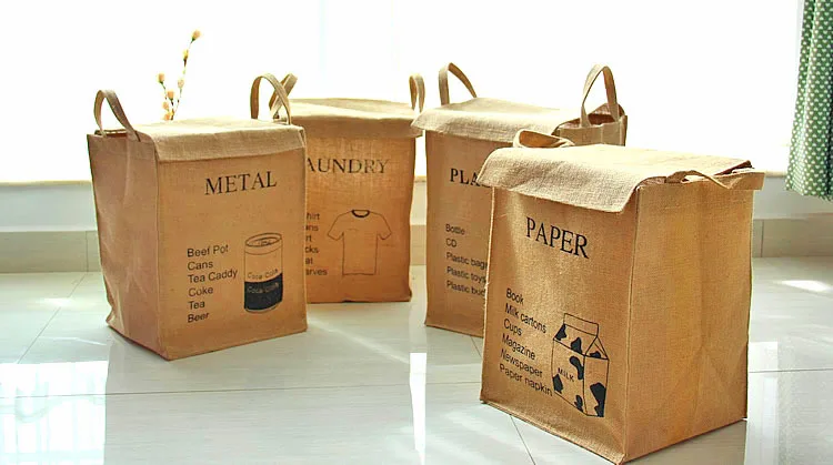 Закка Линен буквы квадратные сумки для хранения одежды складные дорожные белья