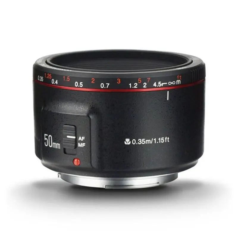 Объектив Cadiso YN50mm F1.8 II с автофокусом и большой апертурой для цифровых зеркальных