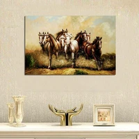 modern abstract oil painting 100 hand painted top quality on canvas wall art no framed home decor running horse