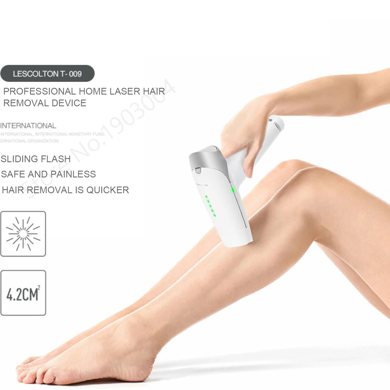 Lescolton 300000 вспышки T009 IPL лазерная эпиляция электрический эпилятор удаление волос постоянный Триммер бикини Электрический с подарком бесплатно