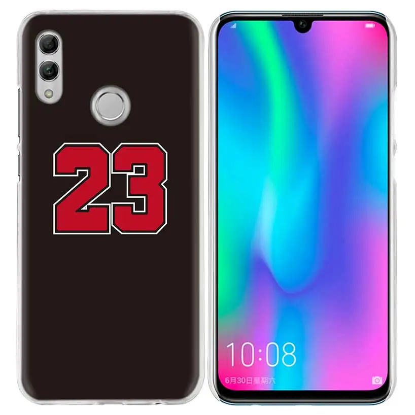 Баскетбол 23 24 номер чехол для huawei Honor 8X Y9 20 9 10 Lite Play 8C 8A Pro V20 20i Y6 Y7 Y5 жесткий чехол из ПК для телефона Casos