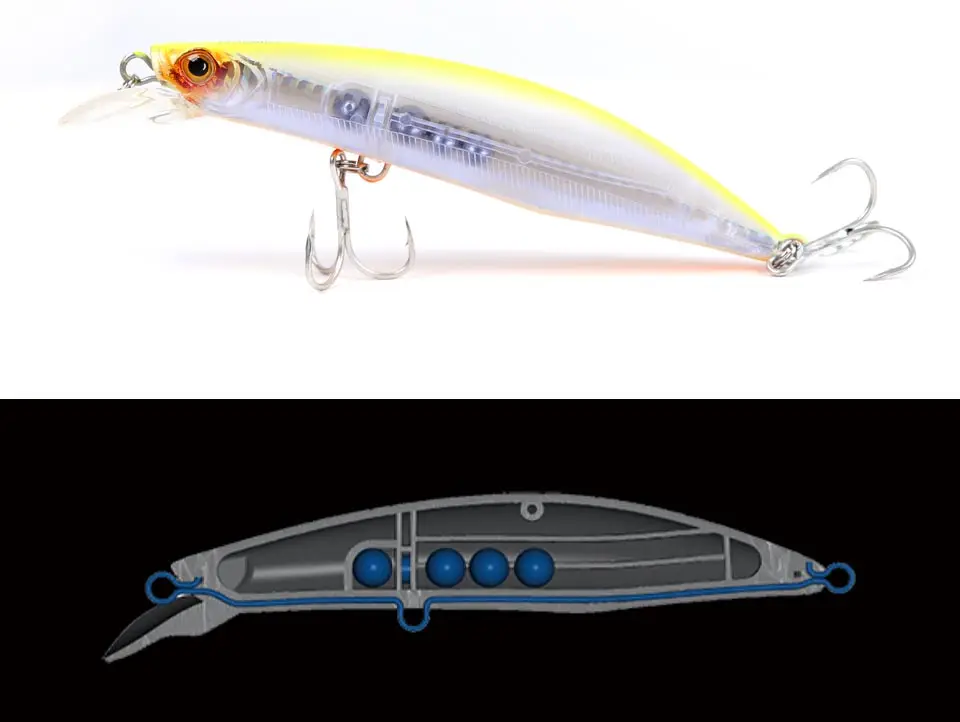 Kingdom Floating Minnow твердая приманка для рыбалки 100 мм 20,7 г/120 мм 30 г плавающая приманка Джеркбейт Искусственные воблеры 6 шт./лот