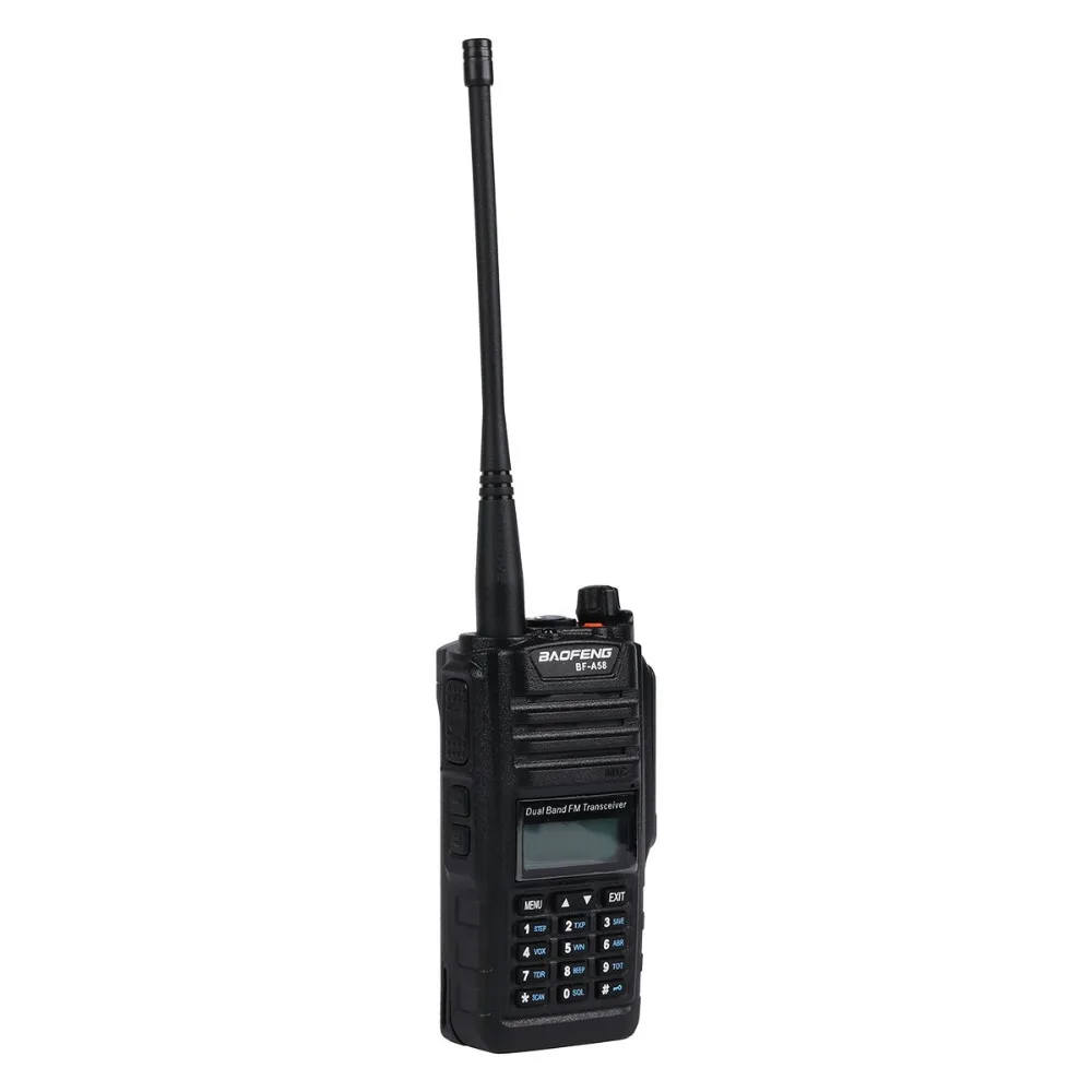 Baofeng BF A58 3 5 W Двухканальная трансляции домашнее ham портативный уоки токи для
