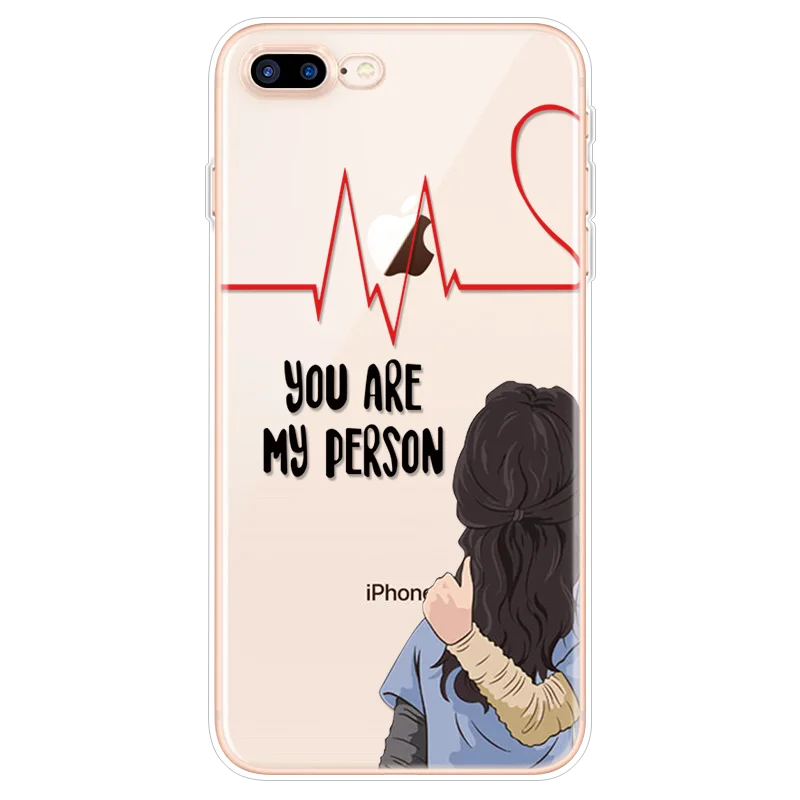 Чехол для телефона Greys Anatomy You're My Person для iPhone 8 Plus Funda для iPhone 6 6S 7 8 Plus для iPhone 11 Pro XS Max XR X TPU чехол