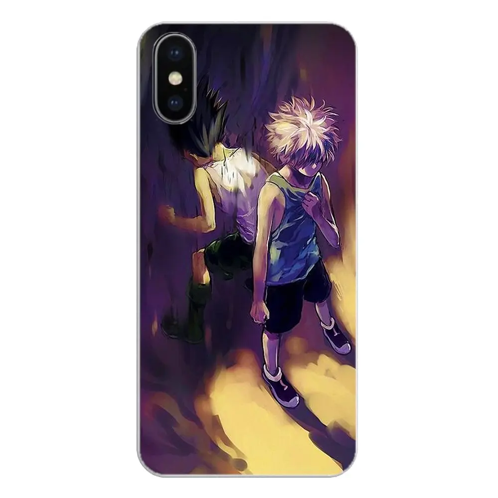 Силиконовые чехлы для Samsung Galaxy A5 A6 A7 A8 A9 J4 J5 J7 J8 2017 2018 Plus Prime Hunter X Kurapika Killua Zoldyck |