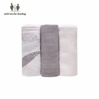 3pcslot baby cloth diaper baby receiving blanket cotton muslin newborn swaddle wrap infant nursing cover bath towel 7070cm