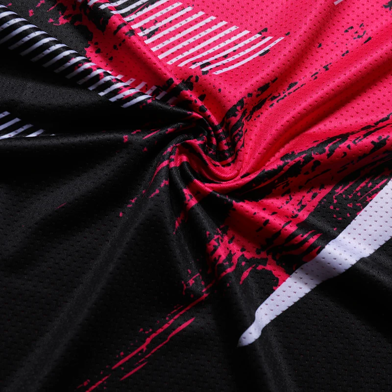 Новинка 2019 быстросохнущая футболка для бадминтона с бесплатным принтом мужчин и