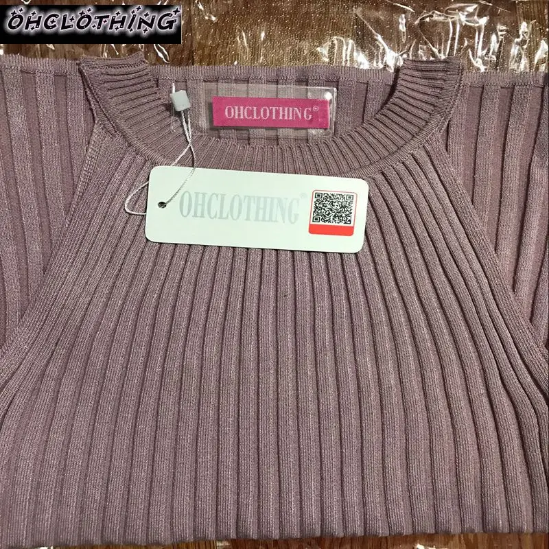 Женский укороченный топ OHCLOTHING модель 2020 женская трикотажная блузка хлопковый