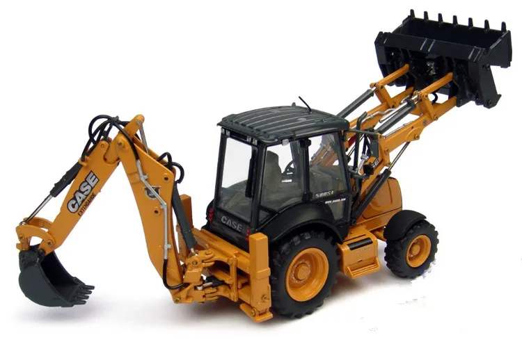 UH8079 Коллекционная модель 1:50 чехол 580ST раздвижной погрузчик Экскаватор строительная техника литая игрушка модель для украшения, подарок