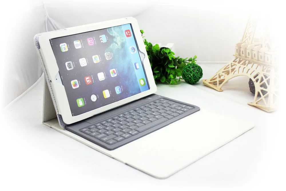 Мягкая Силиконовая Водонепроницаемая беспроводная Bluetooth клавиатура для Ipad AIR