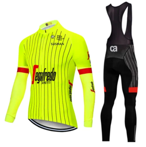 11 Поход Нуэво манга Ларга из Джерси для езды на велосипеде chaqueta bicicleta ropa ciclismo hombre ciclo Maillot pantalones de ropa conjunto - Цвет: 11
