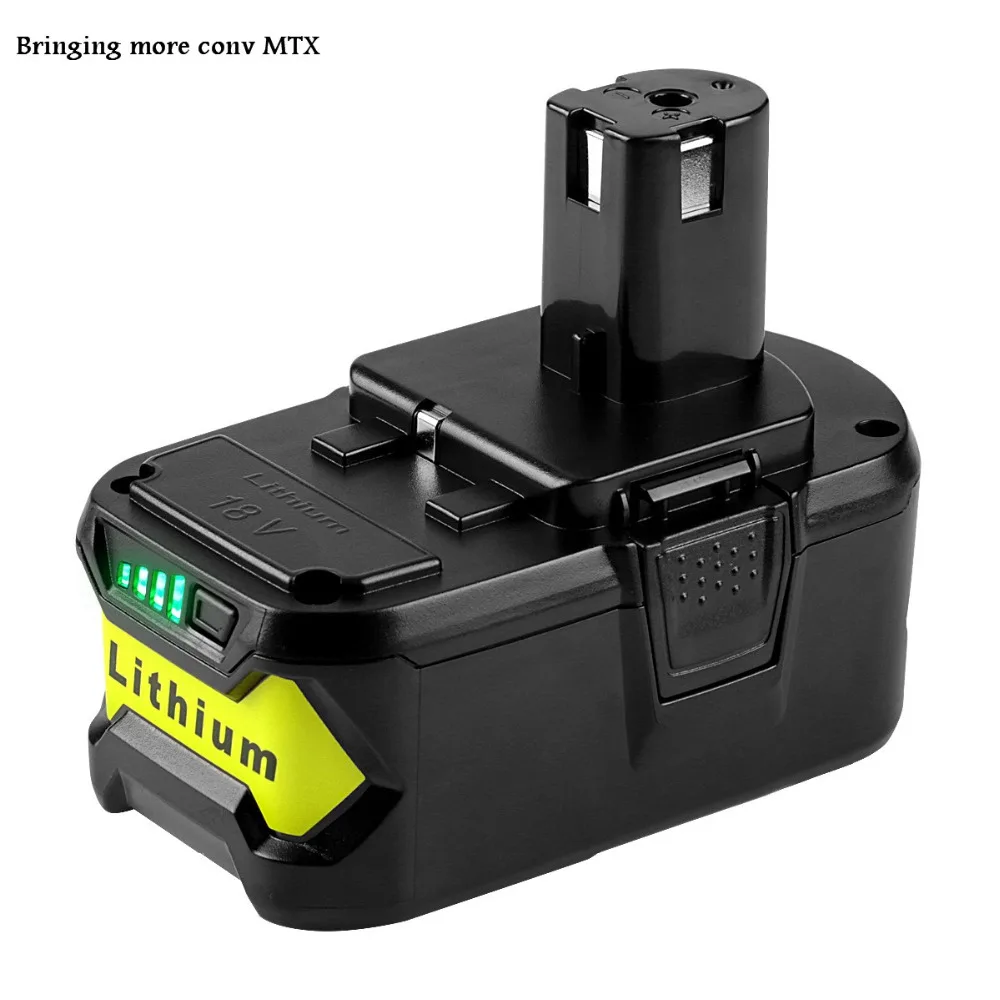 Литий-ионный перезаряжаемый аккумулятор для Ryobi 18 в 6000 мАч P108 RB18L40