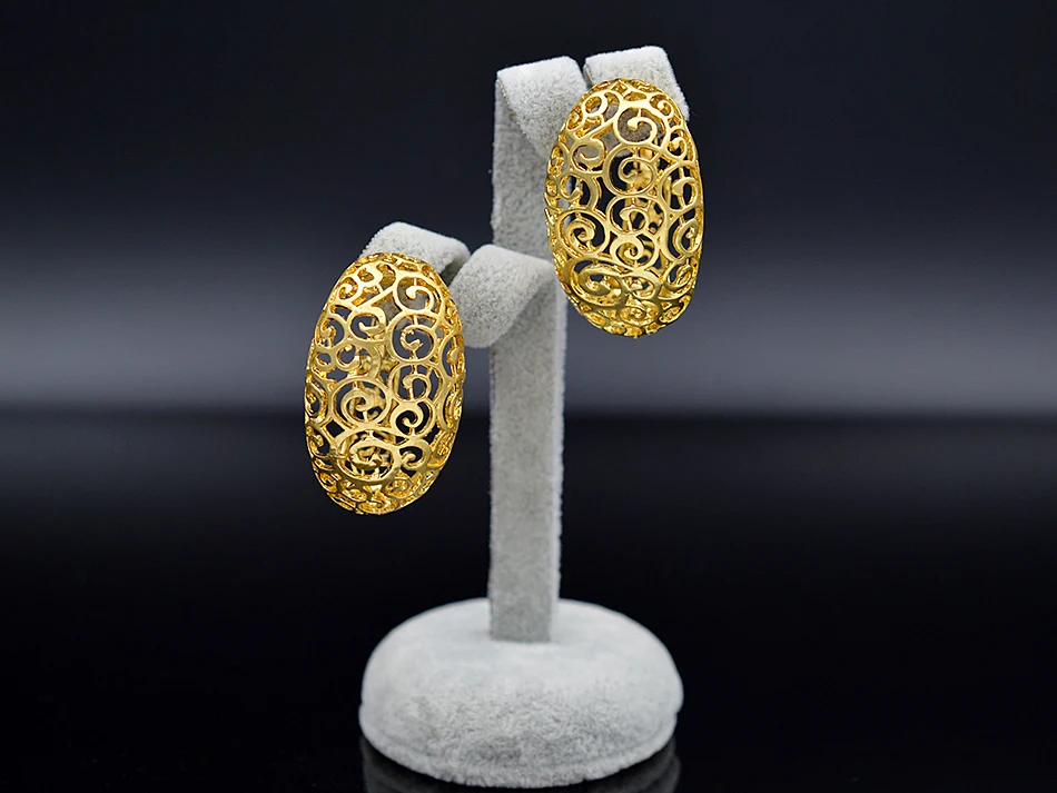 Sunny Jewelry, трендовые Новые поступления, большие серьги, ожерелье, ювелирные наборы для женщин, сплав, яйцо, растение, цветок, вечерние, свадебные