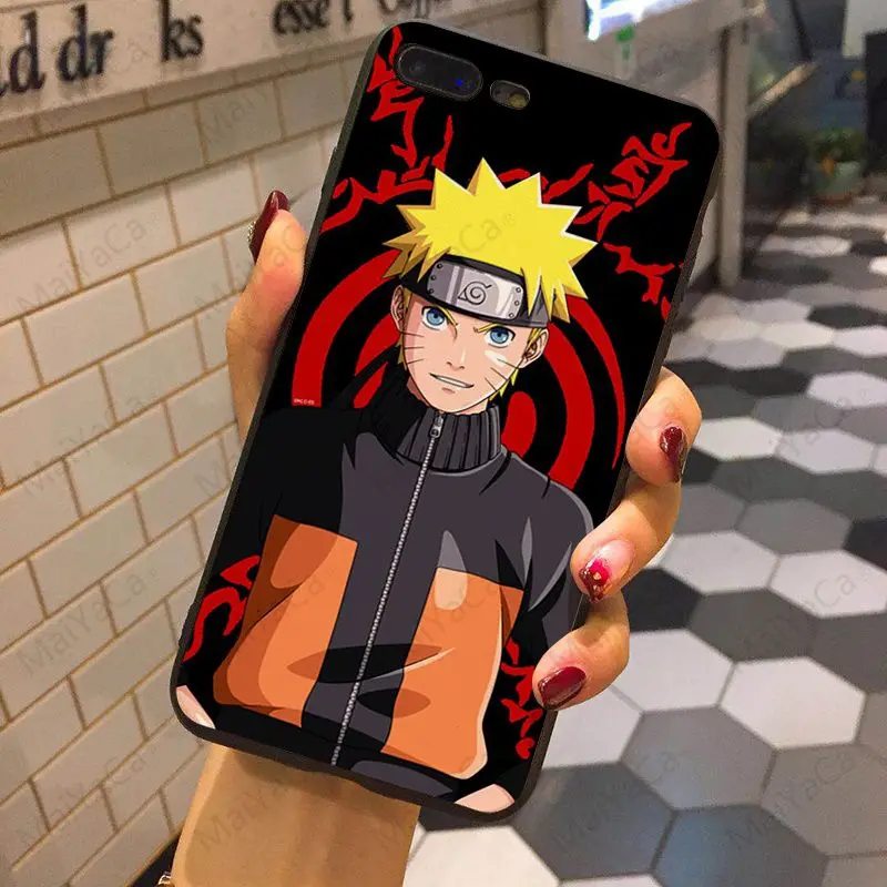 2 MaiYaCa Hokage Наруто Какаши Амин ТПУ мягкий резиновый черный чехол для телефона для iphone X XSMax XR XS 8 8plus 7 7plus 6s 6s Plus 5 5S SE - Цвет: 2
