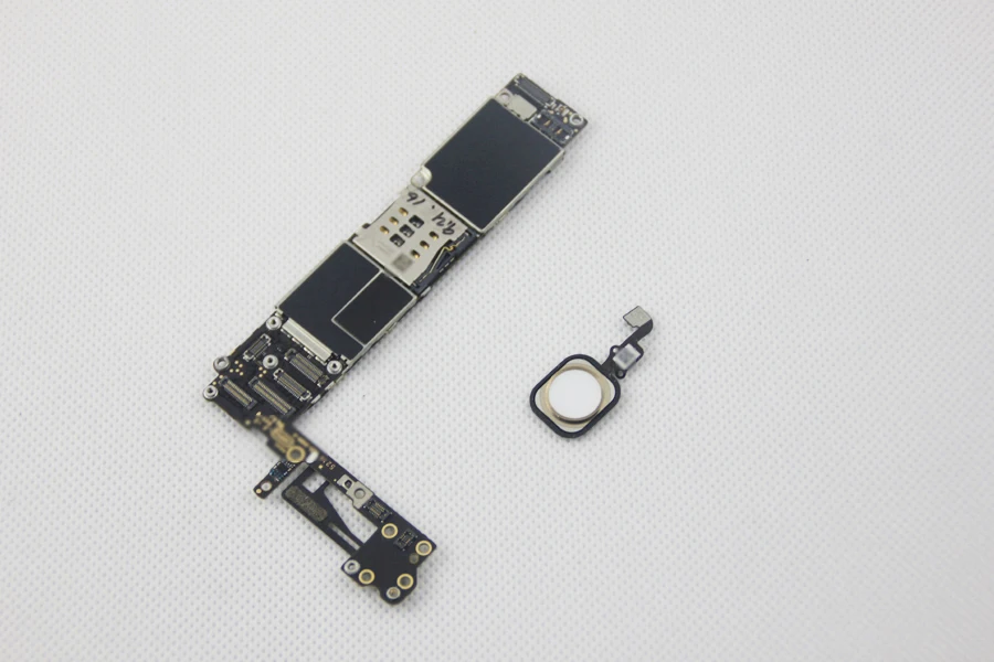 Фабрика разблокированная материнская плата для iPhone 6 4,7 дюйма 64GB версия оригинальная материнская плата с сенсорным ID IOS установлен