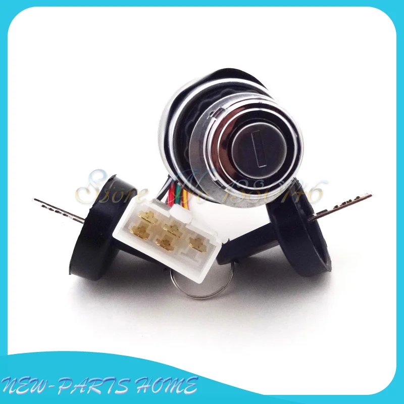 5 проводов ВКЛ./ВЫКЛ. Переключатель ключа зажигания для ковалковой головки Carter Bros