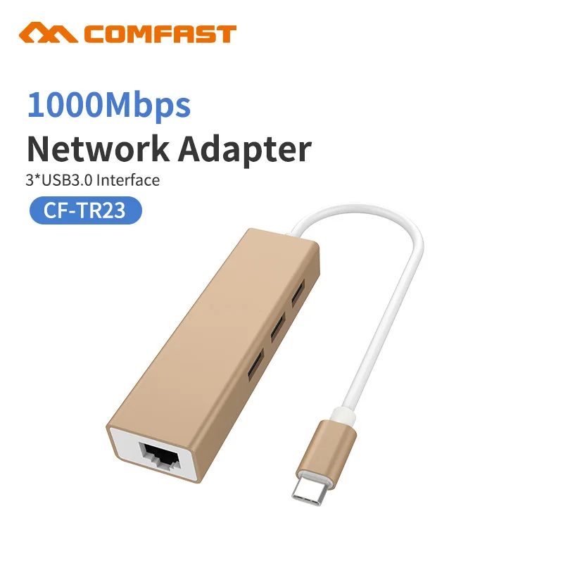 ТВ приставка Comfast USB Ethernet 3 0 2 на RJ45 для Xiaomi Mi Box 3|Сетевые карты| |