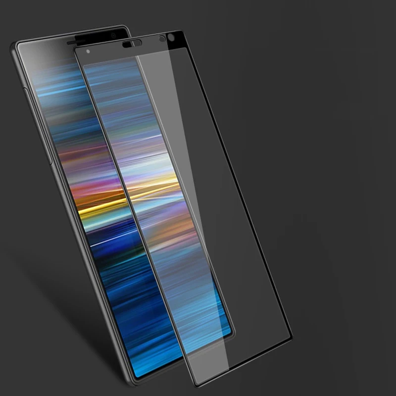 9H HD полное покрытие закаленное стекло для sony Xperia 10 Plus защита экрана защитное стекло на Xperia 10 10plus Xperia10 пленка