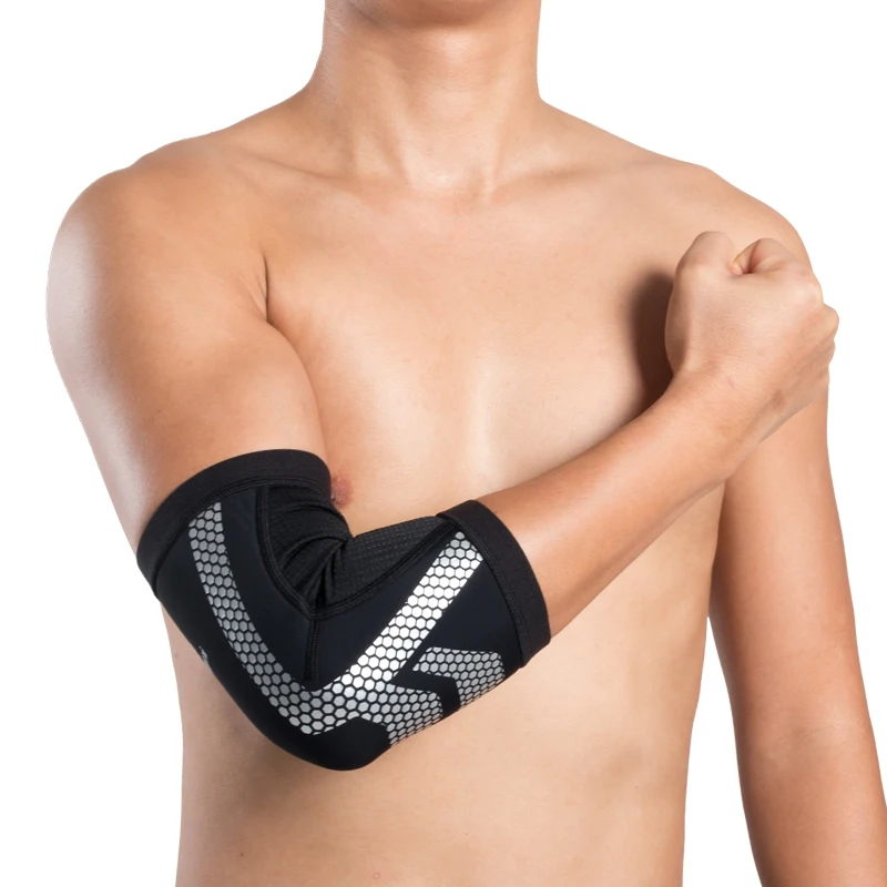 

Kuangmi 1 PC Sport Elbow Pads Relieve pain and prevent muscle sprains compression Elbow Sleeve Protector Best gift to family
