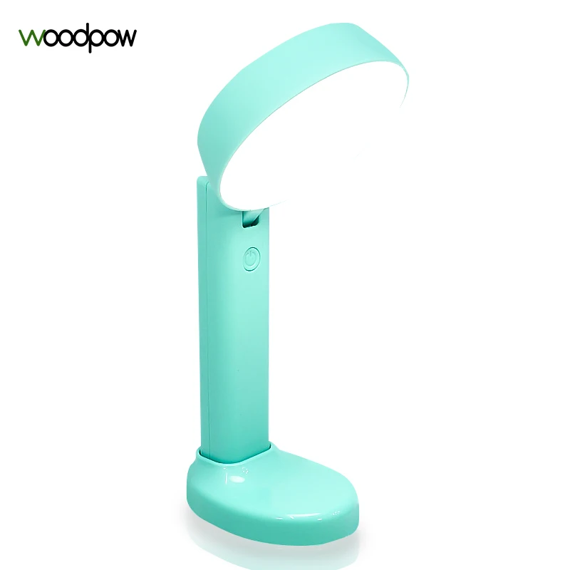 Woodpow лимон отделимые Настольная лампа Защита глаз чтение Складная USB