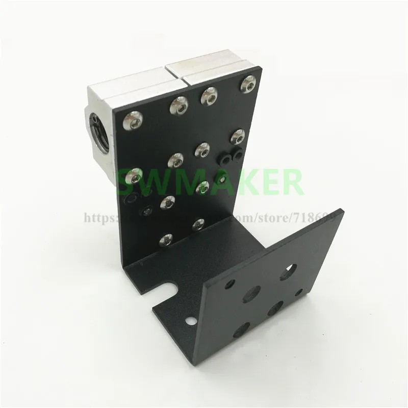 

Reprap 3D printer Prusa i3 Anet A8 A8 plus all metal X Carriage for MK8 extruder 45mm rod distance extruder carriage