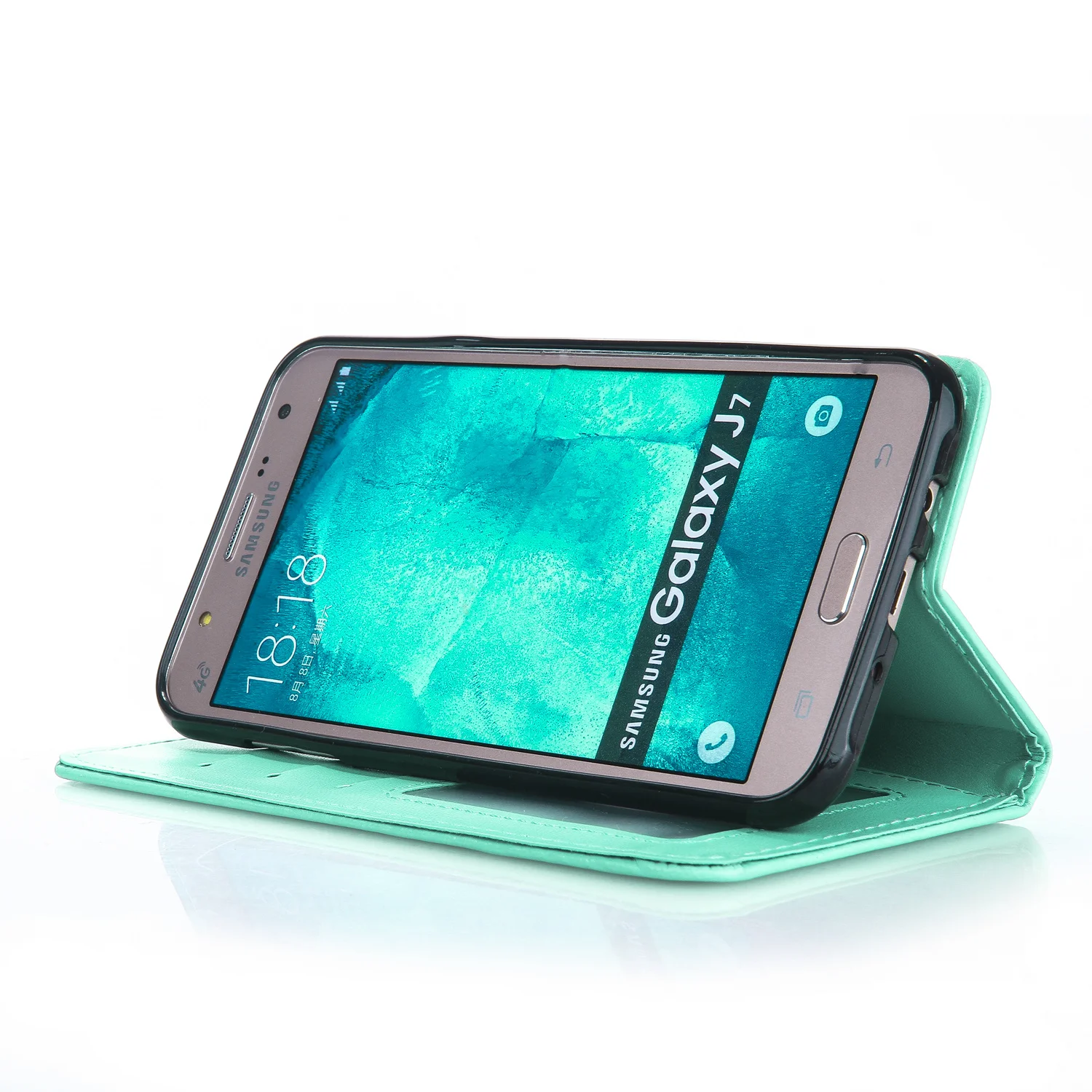 Флип-чехол для Samsung Galaxy J7 Neo 2017 J701 J701F/DS SM-J701F/DS SM-J701 Чехол-бабочка кошелек фоторамка
