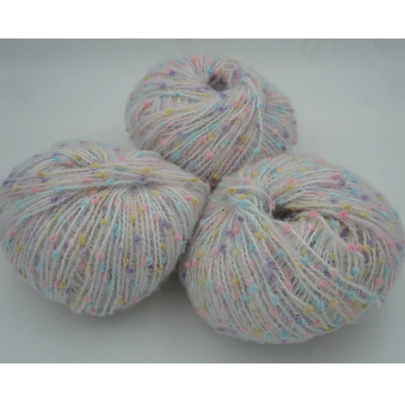 6 шт. трикотажная пряжа для вязания оптовая продажа Плетеный трикотажный шнур со