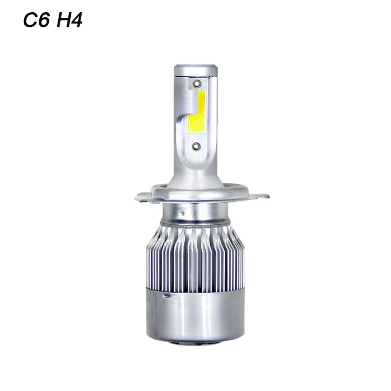 Светодиодные Автомобильные фары VicTsing 1 шт. C6 s H1 H4 H7 H8/H9/H11 H10/9005/HB3 9004/HB1 9008 9007 H27 HB4
