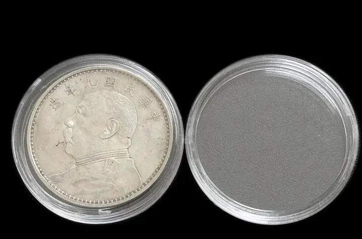 

2000pcs 40mm Clear Coin Capsules Caps Transparent Coincapsules For Coins US Presidential Sacagawea Dollar