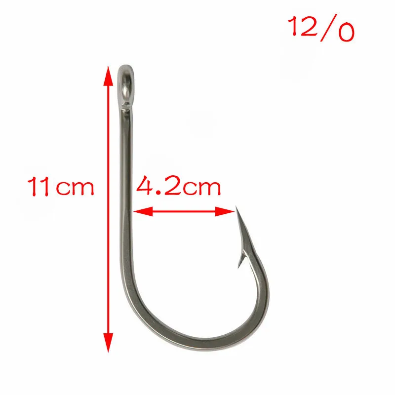 JSM 2 шт./лот ультра сильная большая игра рыболовный крючок из нержавеющей стали