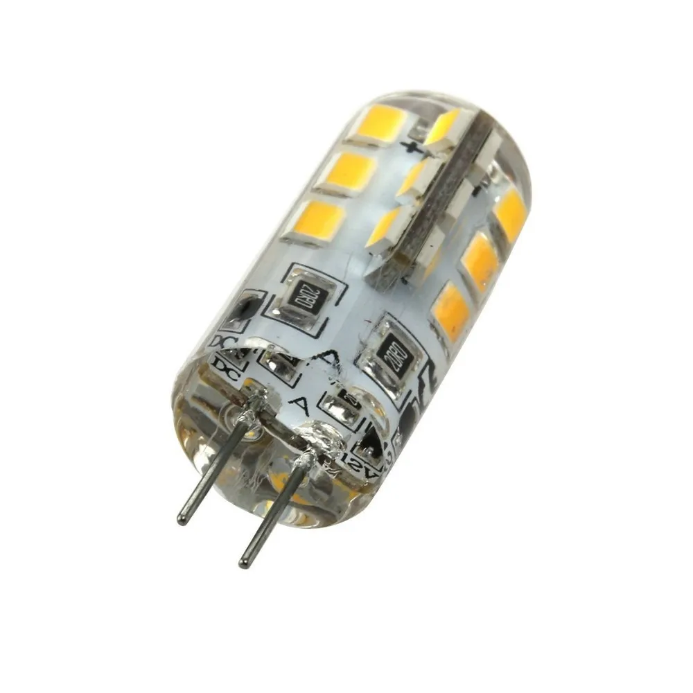 10x G4 1 Вт 2 Вт 3 Вт 24/48SMD3014 SMD 2835 Светодиодный ампулы Blanc Chaud(2800-3200 K) Светодиодный лампа светильник 150-180LM светодиодный светильник DC12V 360 градусов