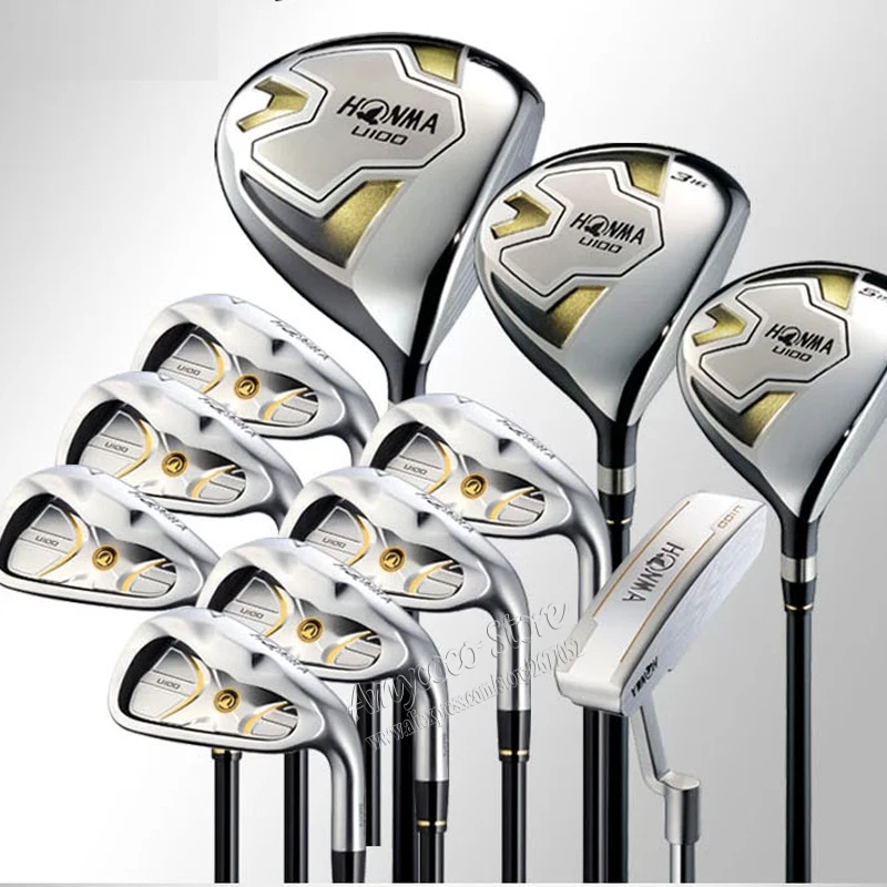 

Новые клюшки для гольфа HONMA U100, полный комплект клюшек для клюшек, клюшка для клюшек, клюшка для клюшек, утюжки, клюшка, графит, клюшка для клю...