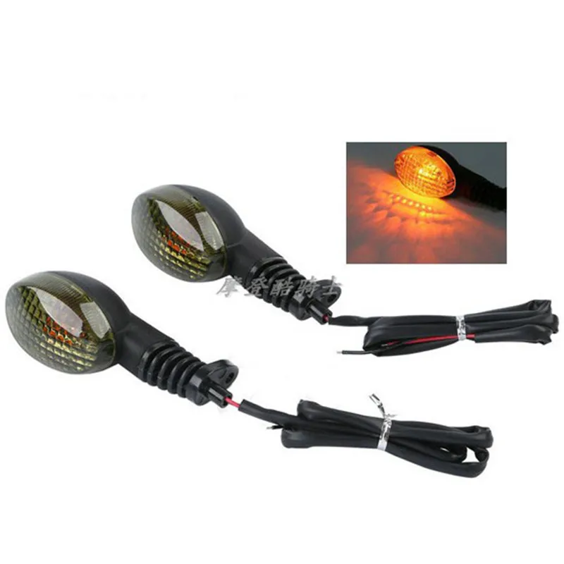 

1 pair 12V Motorcycle Turn Signal Indicators lights Modified Motorbike Parts for Kawasaki EX250R Ninja 08-18 KLX250SF VN650