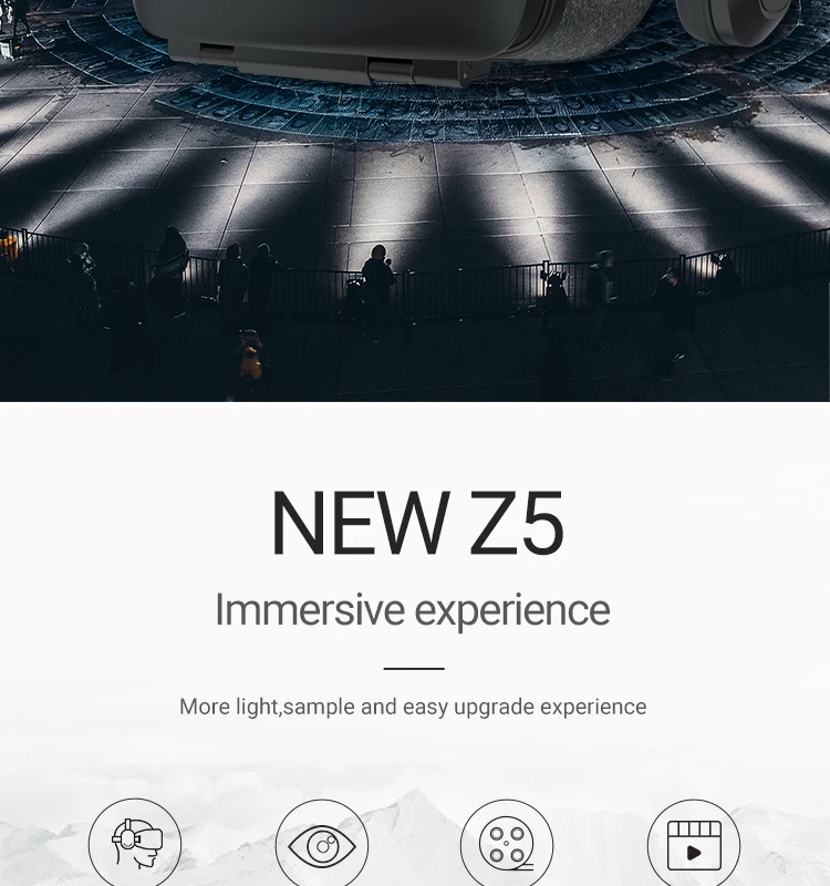bobovr Z5/bobo vr Z5 очки виртуальной реальности 120 FOV 3D очки google картон с гарнитурой стерео коробка для смартфонов