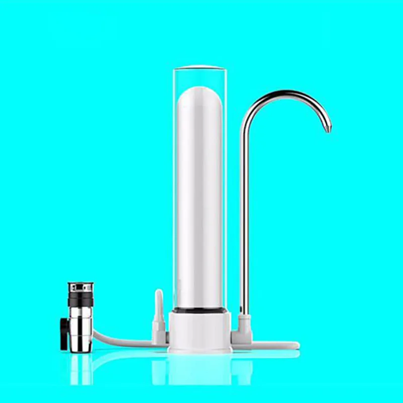 Домашний кран очиститель воды Видимый прозрачный керамический фильтр здоровый